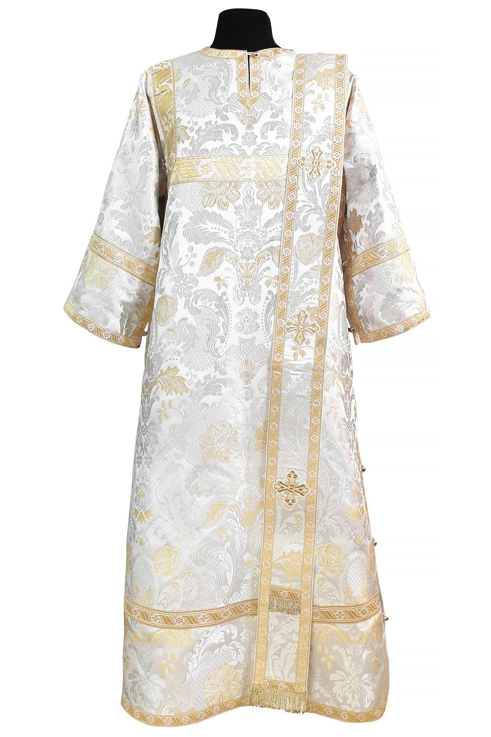 Vestment of Deacon white with gold Vestment of Deacon white with gold
