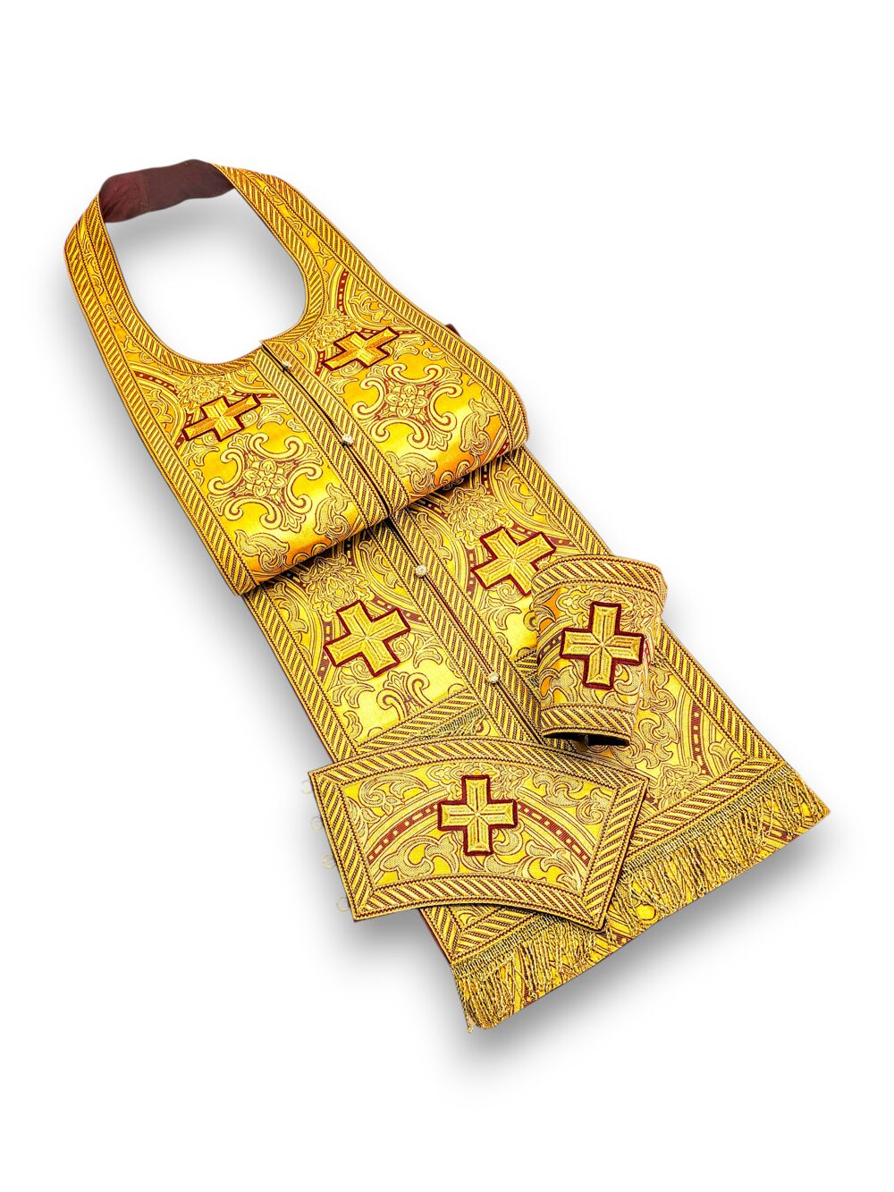 Epitrachelion Set (Lavra) yellow Epitrachelion Set (Lavra) yellow