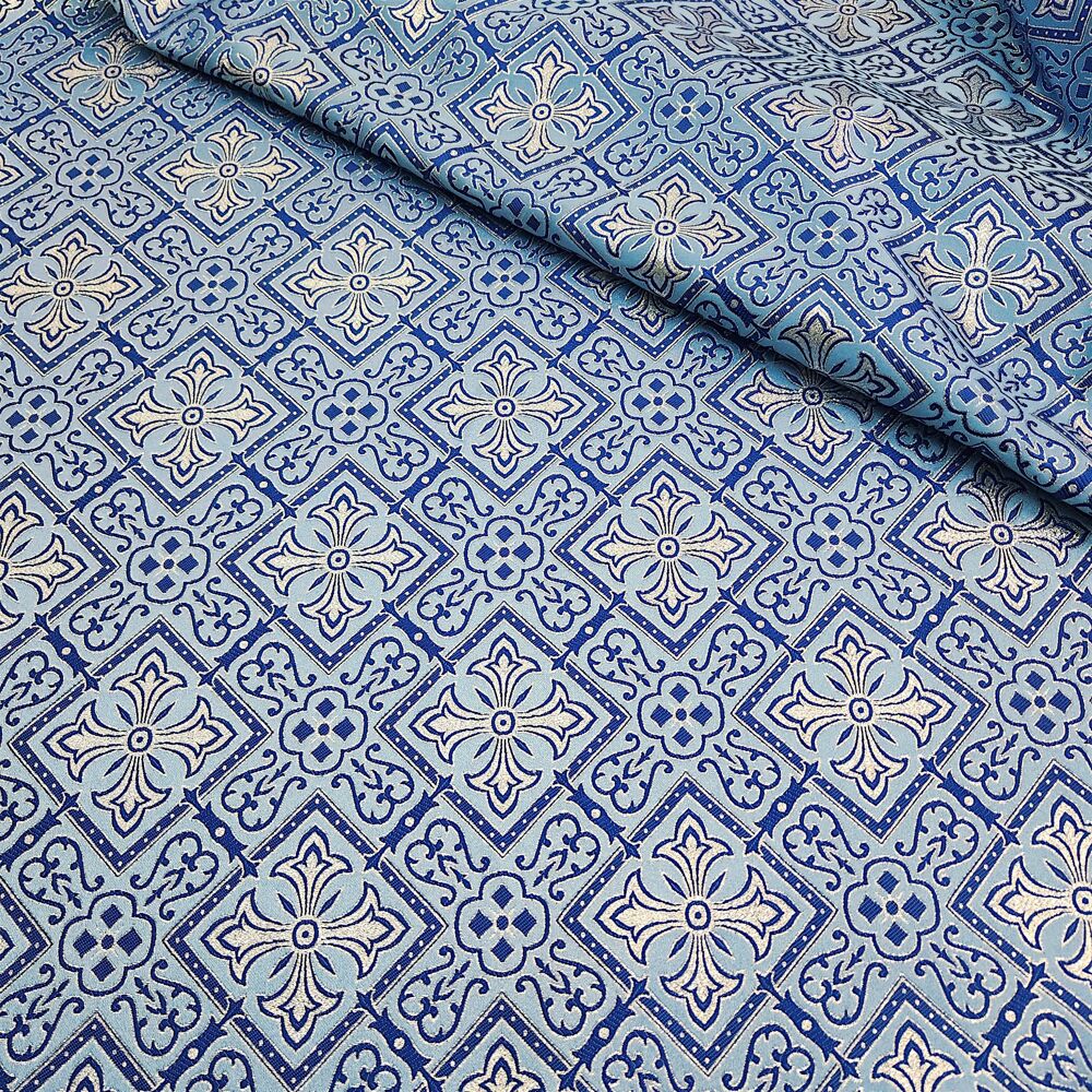 Brocade (Royal lily) silver (width 200 cm)