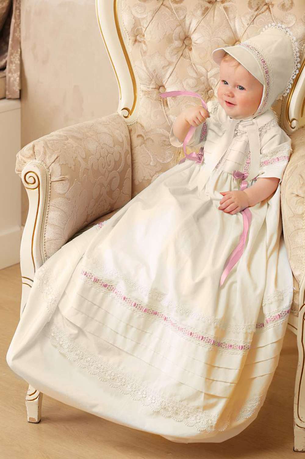 Крестильный набор «Ангел небесный» винтажный Крестильный набор «Ангел небесный» винтажный