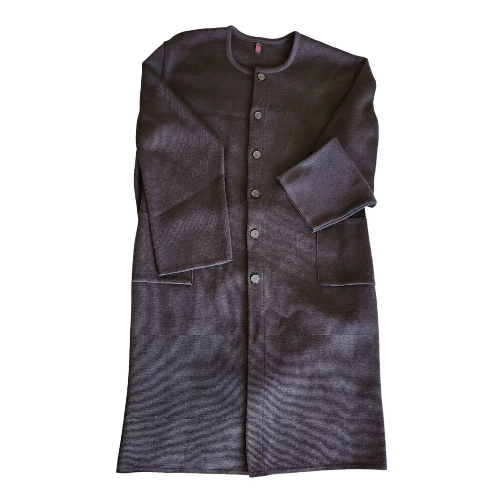 Вязаная удлиненная шерстяная кофта для священника Вязаная удлиненная шерстяная кофта для священника